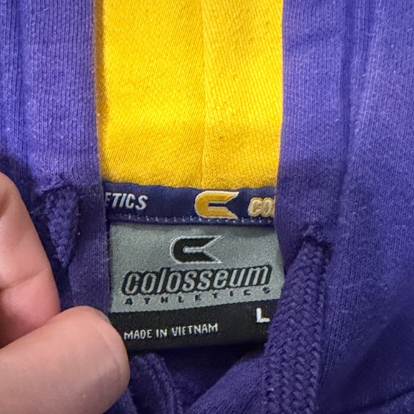 LSU Tigers Purple and Gold Hoodie Sweatshirt - Picture 2 of 8